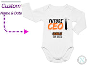 a white shirt with an orange tie on it