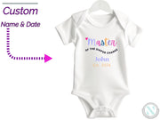 a white t - shirt with the words, master of the diaper change john