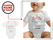 a white t - shirt with the words can't stop brazilian on it