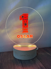 Spiderman Inspired Night Light