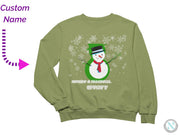 Custom Merry & Magical Christmas Sweatshirt Gift for Toddler Boys