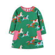 Mini Robe Racing Pony (Vert)