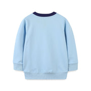 Sweat à col rond Shark (Bleu)