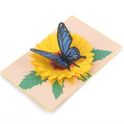 Handmade Butterfly Pop Up Birthday Card Greeting Card