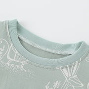 Robe douillette Dream à manches longues pour filles, gris