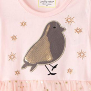 PINK MESH PARTY DRESS - SkipStars