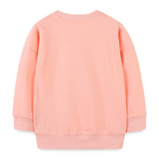 Long-Sleeve Shark Pattern girls sweatshirt