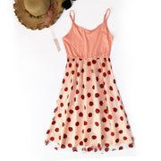 Ärmellose Mommy and Me Kleider für Mutter und Tochter Matching Set