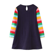 Long Sleeve Beautiful Unicorn Dress