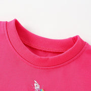 Langarm Mädchen Einhorn Sweatshirt