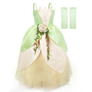 Princess Tiana Inspired Girls Costume Princess Set