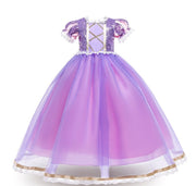 Prinzessin Rapunzel inspiriertes Kleid für kleine Mädchen