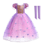 Princess Rapunzel Inspired Princess Dress for Girls