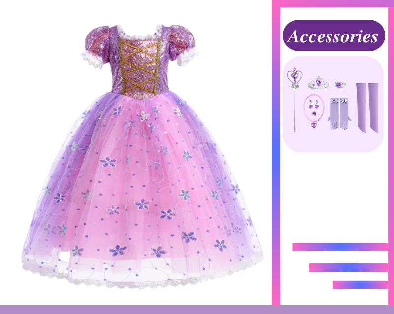 Rapunzel sales girls dress