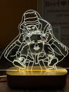 Personalized Name Family Picture Baby Night Light Gift Lamp for Baby Room - Custom Name Baby lights Gift