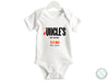 a white onesuit with the words uncle&#39;s on it