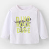 SkipStars Full Sleeve Dino Theme Print Full Sleeve Boys T-shirt