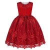 Girl Tutu Dress Princess Sleeveless Dress Sequin