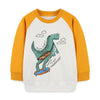 Vollärmeliges Dino-Jungen-Sweatshirt