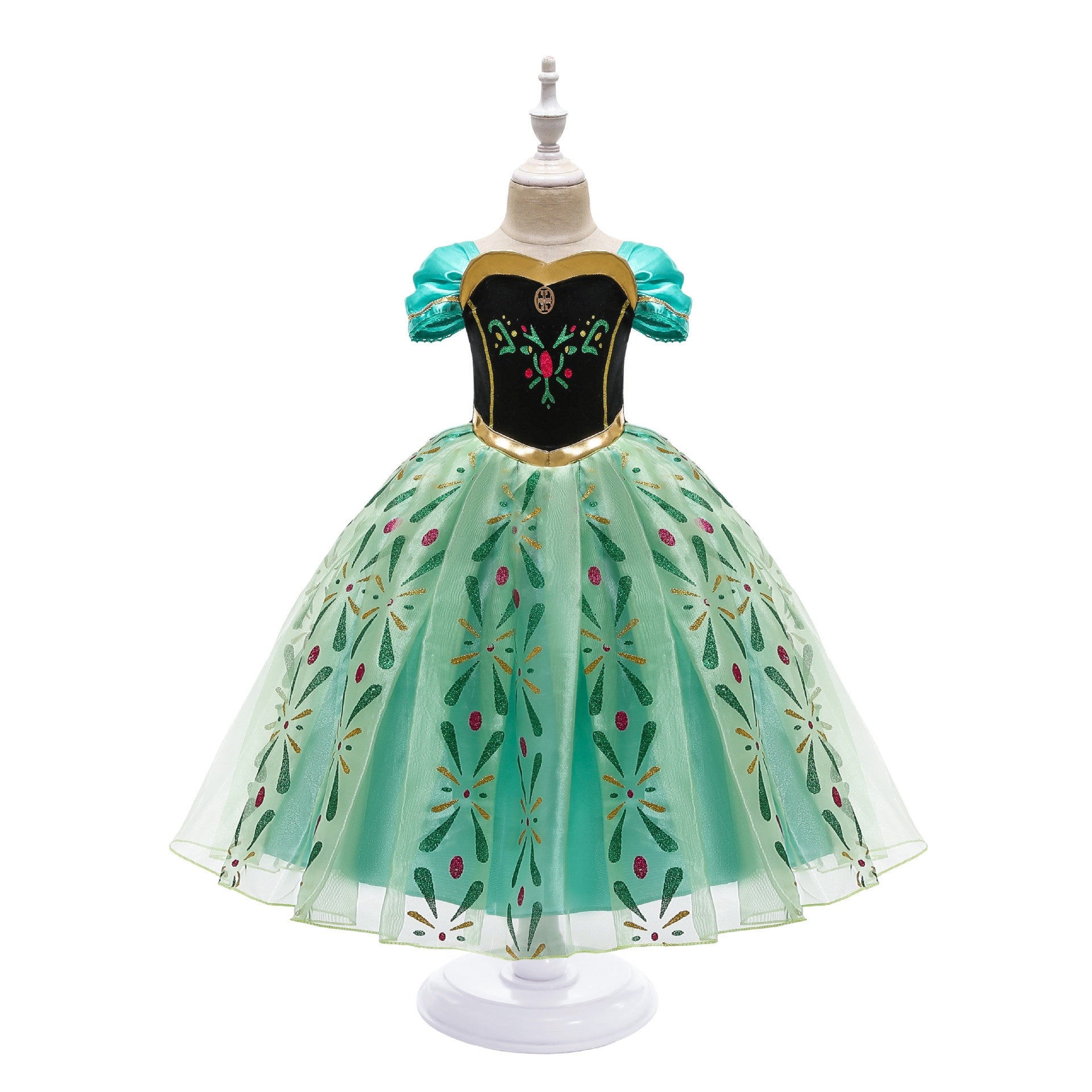 Princess anna green dress costume sales