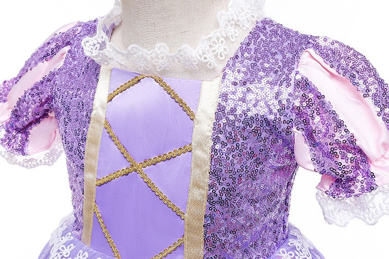 Princesse Raiponce Inspiré Costume Enfants Filles Robe – SkipStars