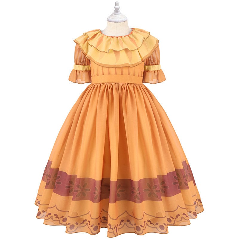 Deguisement Robe Princesse Fille Enfants Cinéma Encanto Dolores