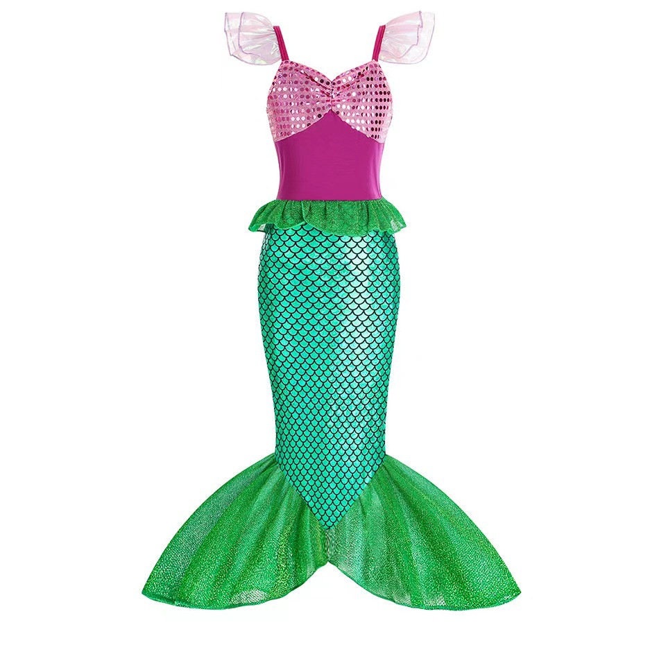 Robe sirene clearance petite fille